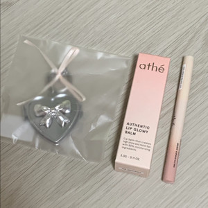 새상품) 아떼 소이모브 리미티드 컬러 립밤+하트키링+립펜슬