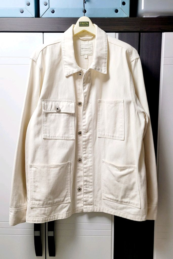 지오다노 오버핏 트러커 자켓 (L)--7