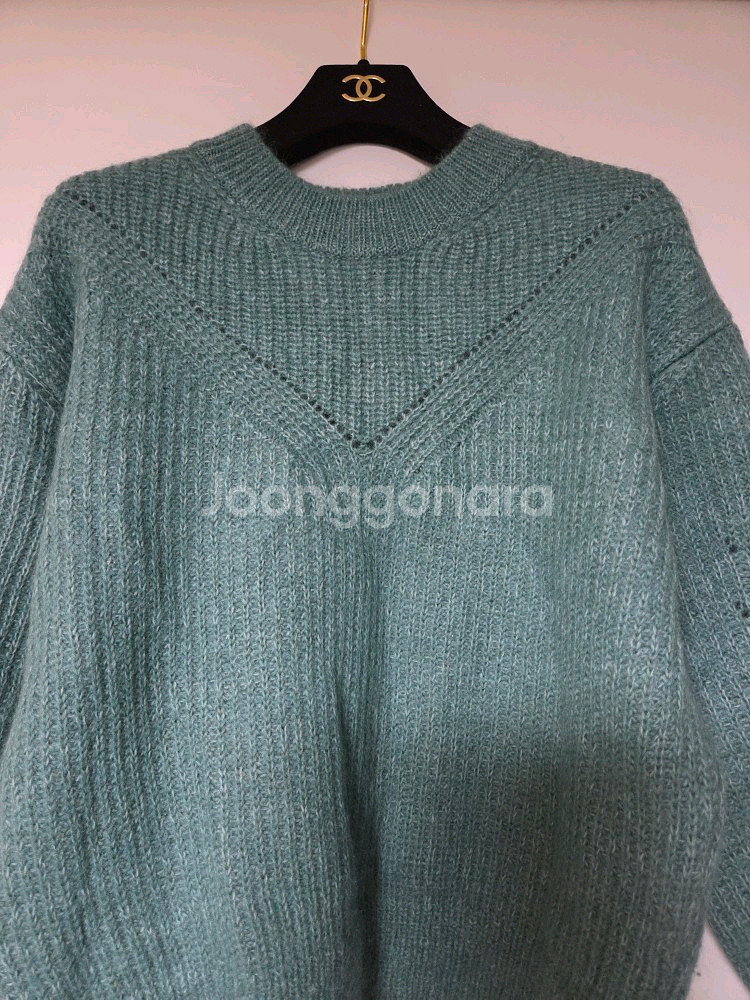 시스템 SYSTEM 캐시미어 블렌드 모헤어 니트 (F)--1