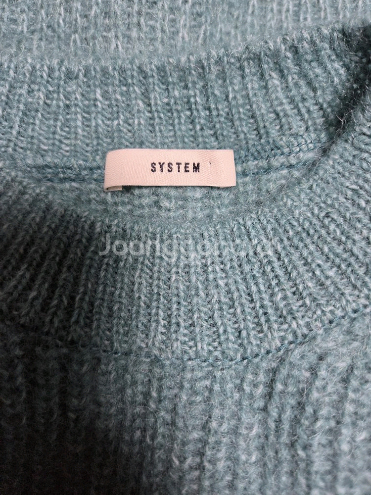 시스템 SYSTEM 캐시미어 블렌드 모헤어 니트 (F)--8
