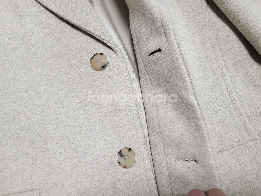 블러썸에이치컴퍼니(BLOSSOM) 헤링본 울코트 55-66--4