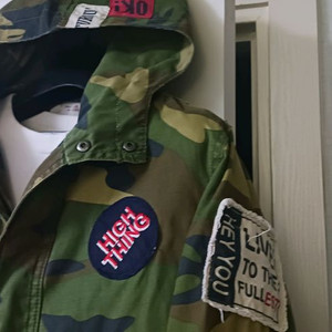 카모 후드 자켓