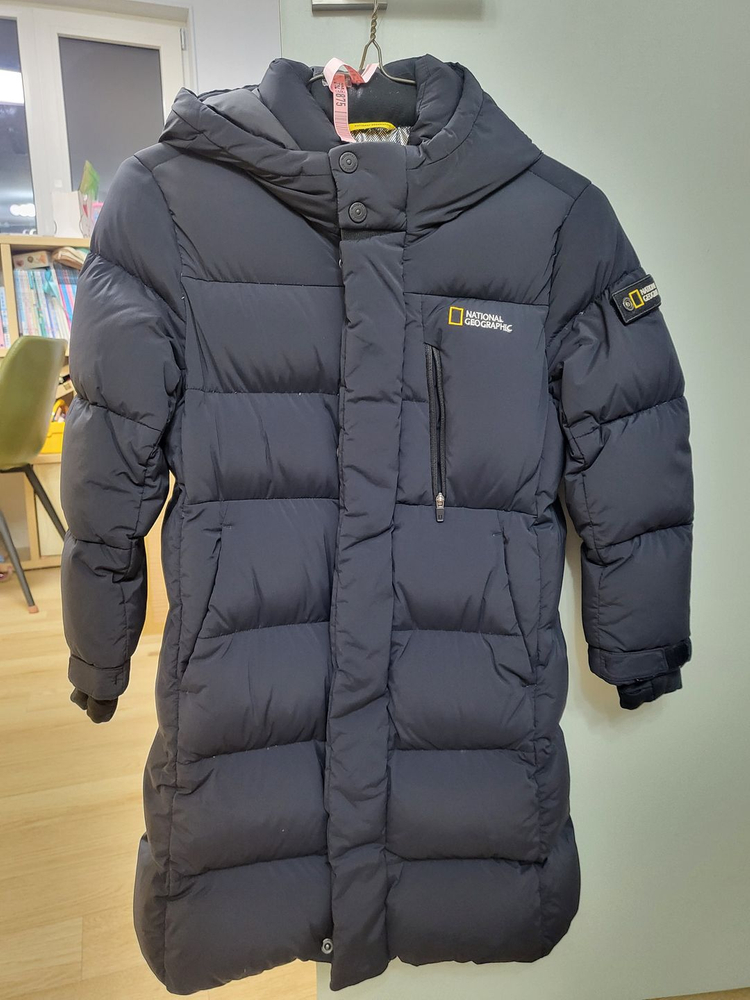 내셔널지오그래픽 롱패딩 120사이즈(드라이클리닝 완료) 이미지