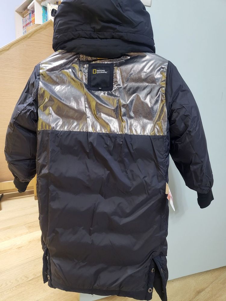 내셔널지오그래픽 롱패딩 120사이즈(드라이클리닝 완료) 이미지
