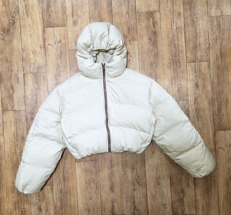 안젤로비안코(angelo bianco) Mako 후디 크롭패딩 프리사이즈--4