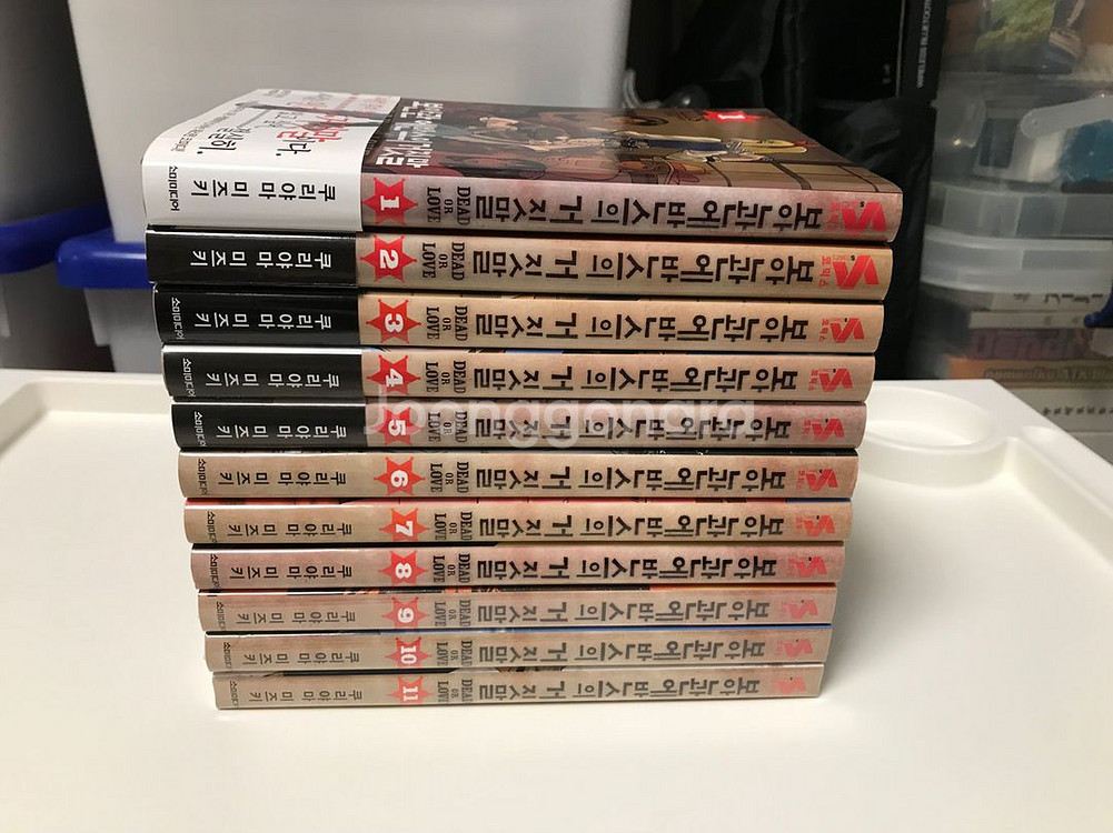 절판 만화책 코믹스 보안관에반스의 거짓말 1~11권 올초판 초판--2