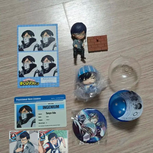 일괄 히로아카 나히아 이이다 텐야 오네무탄 가챠 리멘트 피규어 캔뱃지 증명사진 면허증 바보카 나의 히어로 아카데미아