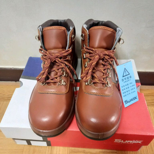(택포)<새제품>슈렉스 안전화 SR-607 가죽안전화 250mm/ 작업화