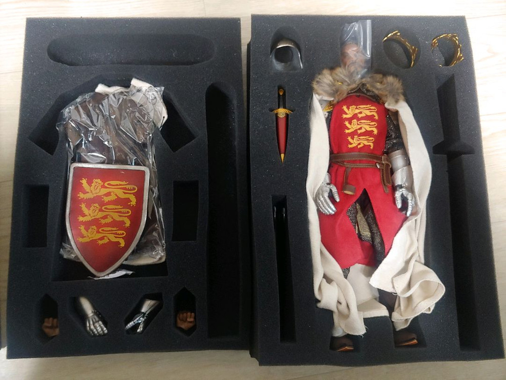 COOMODEL 사자심왕 리처드 1/6 액션 피규어--4