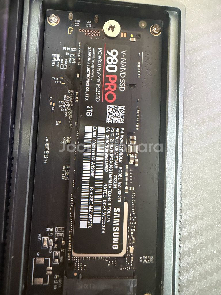 삼성 980 pro nvme ssd 2tb--1