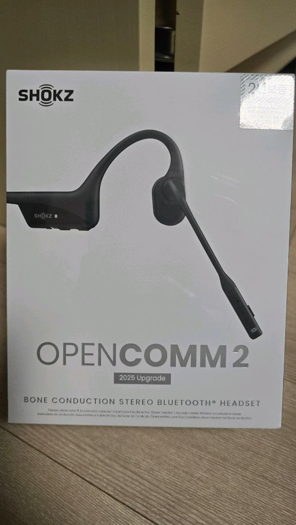 Shokz 샥즈 오픈컴2 2025 업그레이 골전도 헤드셋 새상품--0