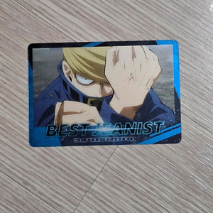 나의 히어로 아카데미아 베스트 지니스트 메탈 카드 히로아카 나히아 지류