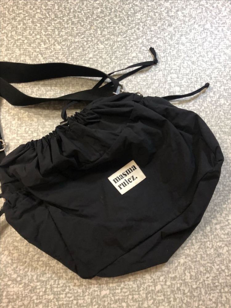 마스마룰즈 데일리 스트링 보부상백 가방 백팩 크로스백 블랙 기저귀가방 이미지