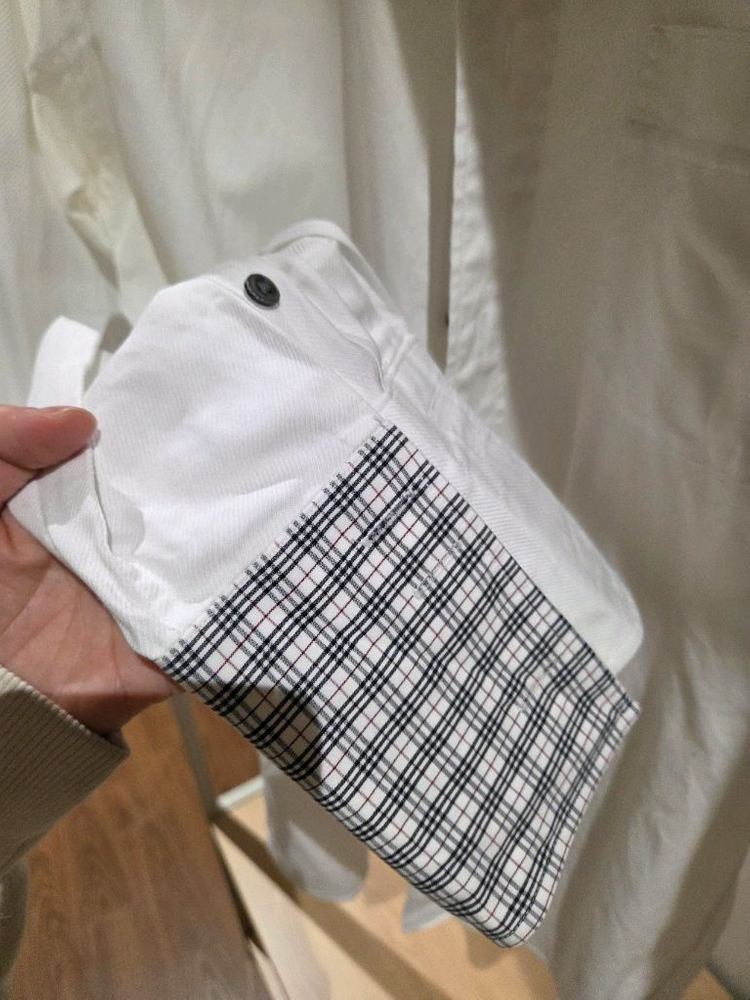 버버리 블랙라벨 셔츠 100--1