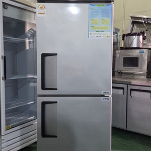 우성 25박스 상냉동 하냉장 반반 업소용 냉장고