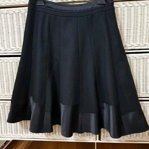 랑방스타일 고급 울스커트