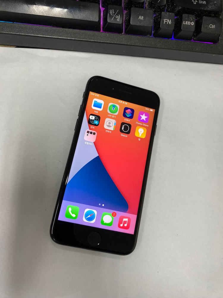 아이폰7 제트블랙 외관깔끔 128GB 인스타 빈티지폰 자녀폰 카메라 사진폰 499411--2