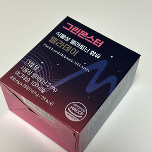 그린몬스터 식물성 멜라데이 28정