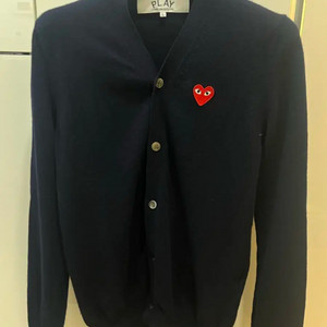 25fw 꼼데가르송 네이비 가디건 L