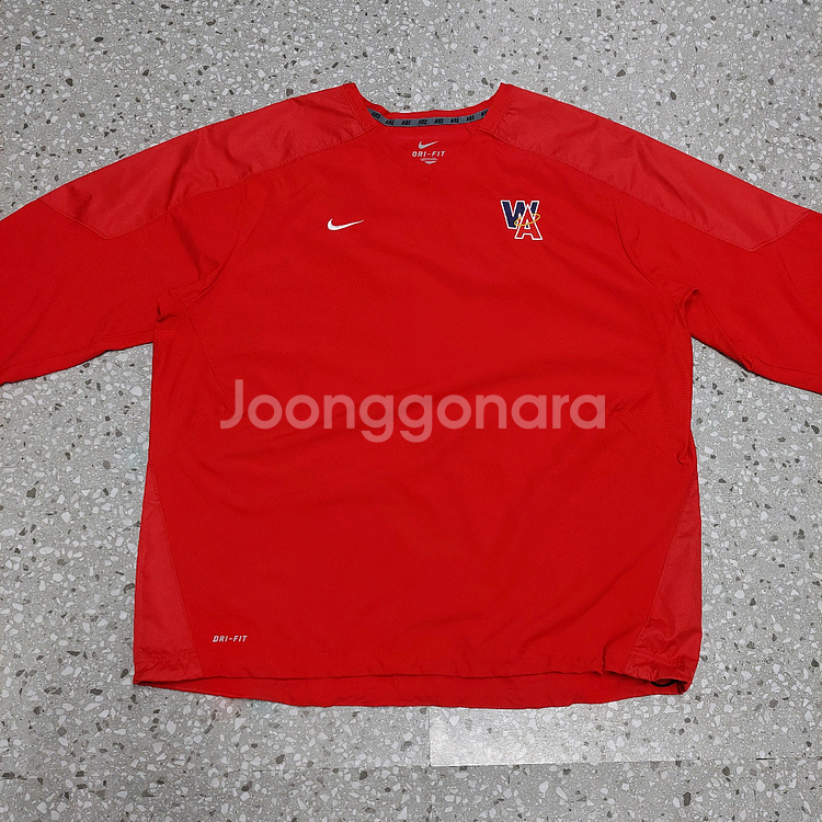 나이키 V넥 풀오버 자켓 XXL 팝니다/ 바람막이 트레이닝 쉘탑 윈드브레이커--1