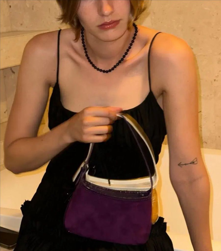 포츠포츠 리본빛 가방--1