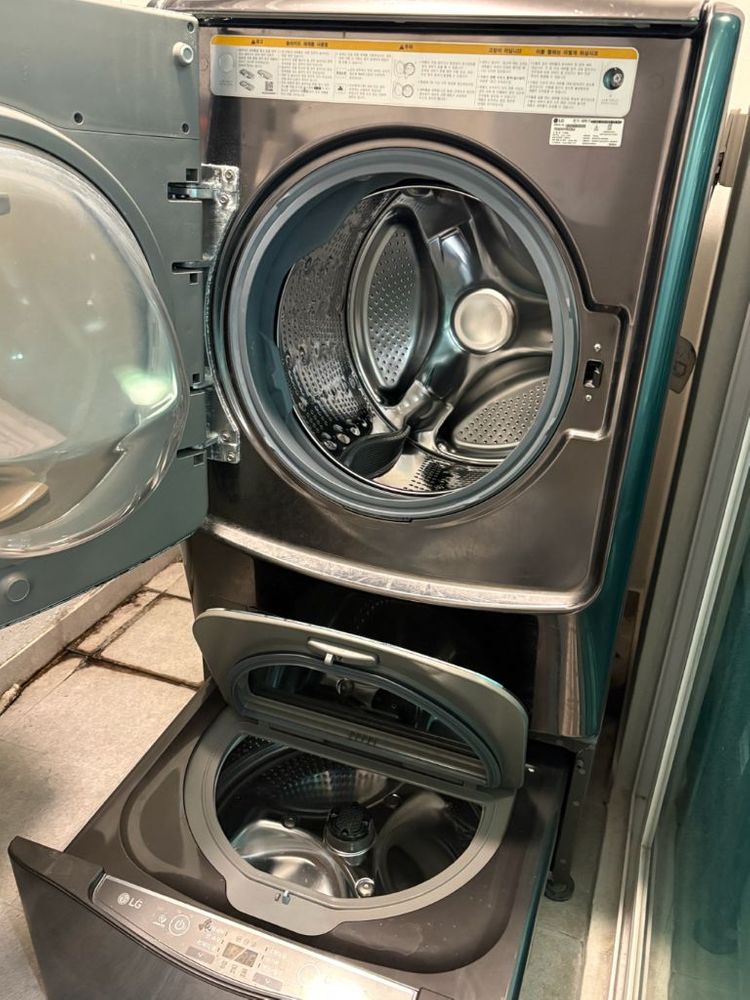 엘지 트윈세탁기--1