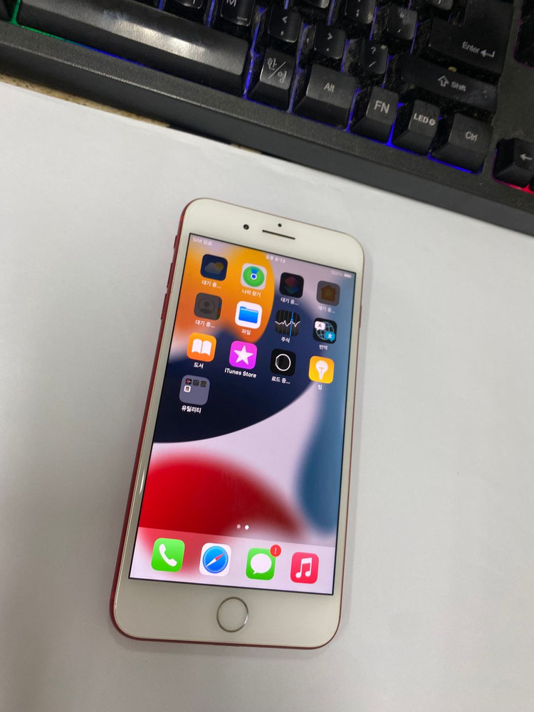 아이폰7플러스 7+ 레드(한정판색상) A급 128GB 배터리100% 카메라폰 자녀폰 서브폰 492737--1