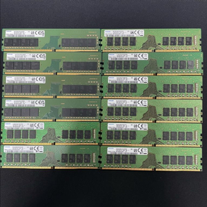 삼성 ddr4 pc4-21300(2666) 16gb 램 12장