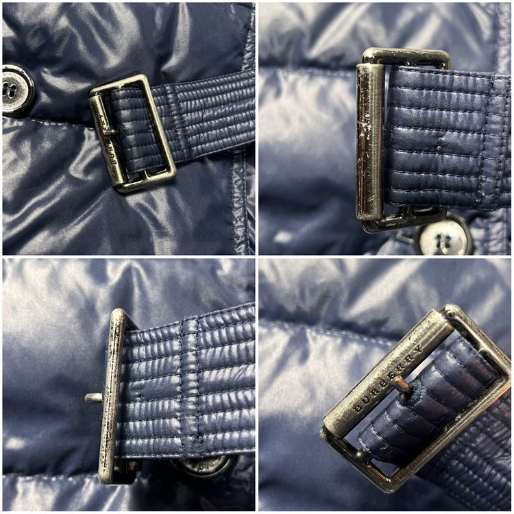 버버리 키즈 패딩 네이비 8Y--4