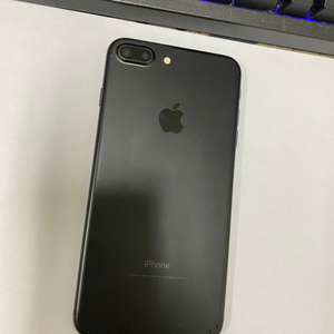 아이폰 7플러스 매트블랙 액정SS급 128GB 7+ 레트로감성 인스타 카메라용 사진폰 208324