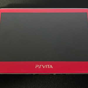 새제품급 PS VITA 1세대 코스믹 레드 플스 비타