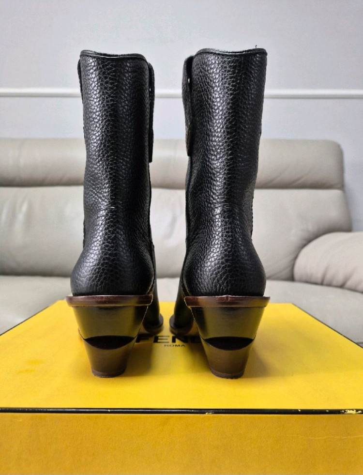 [FENDI] 카우보이 부츠: 딥카키색 (37사이즈/230)--2