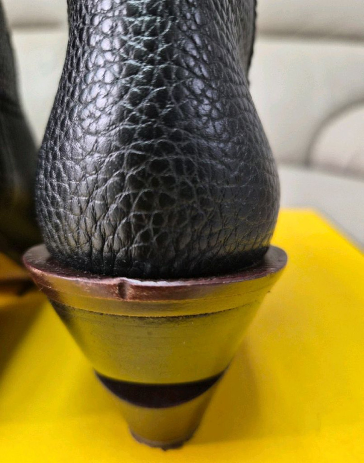 [FENDI] 카우보이 부츠: 딥카키색 (37사이즈/230)--5