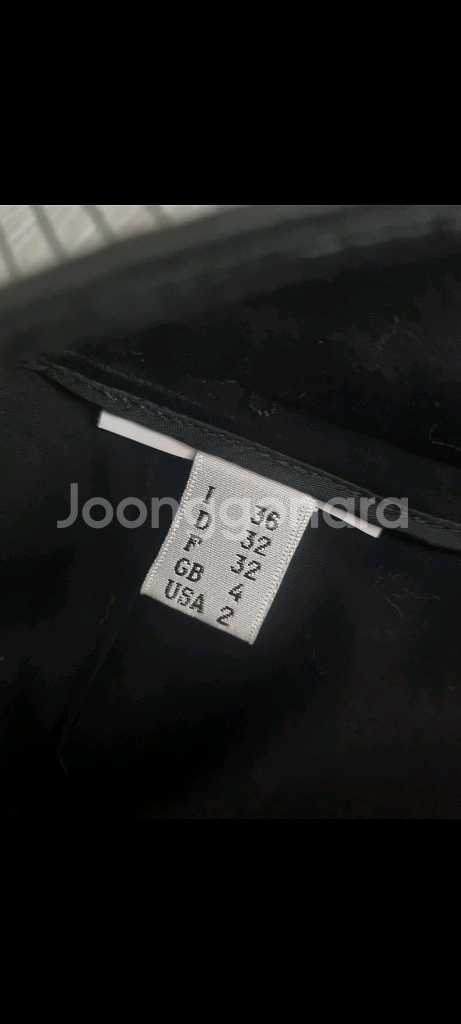 새것같은 모스키노 블랙 레이스 면바지 25인치 36사이즈 moschino--4