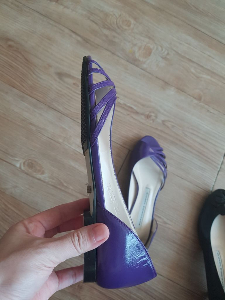 슈콤마보니 플랫슈즈 (미사용--2