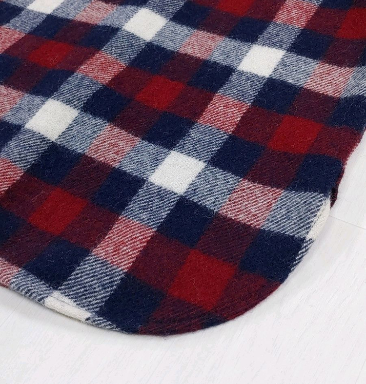 70년대 울리치 울 체크셔츠 S--15