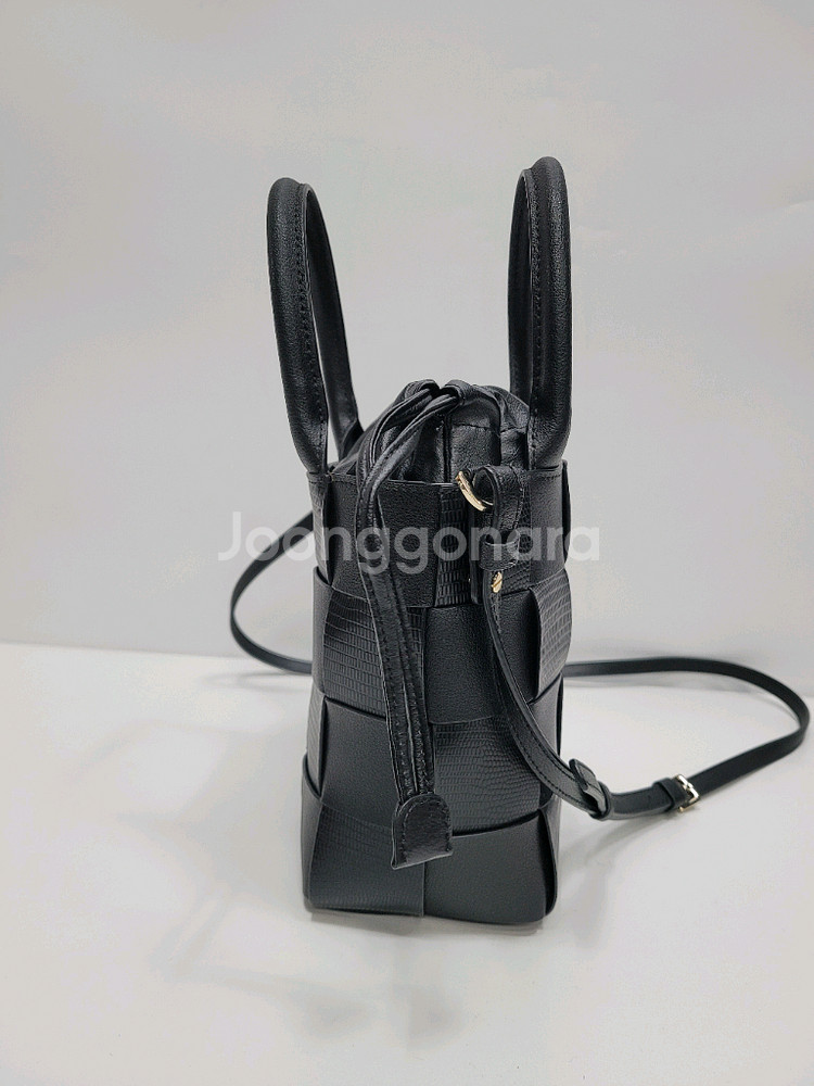 (새상품급) 사만사타바사 리자드 퍼즐 셔링백 크로스백 토트백 / 블랙--1