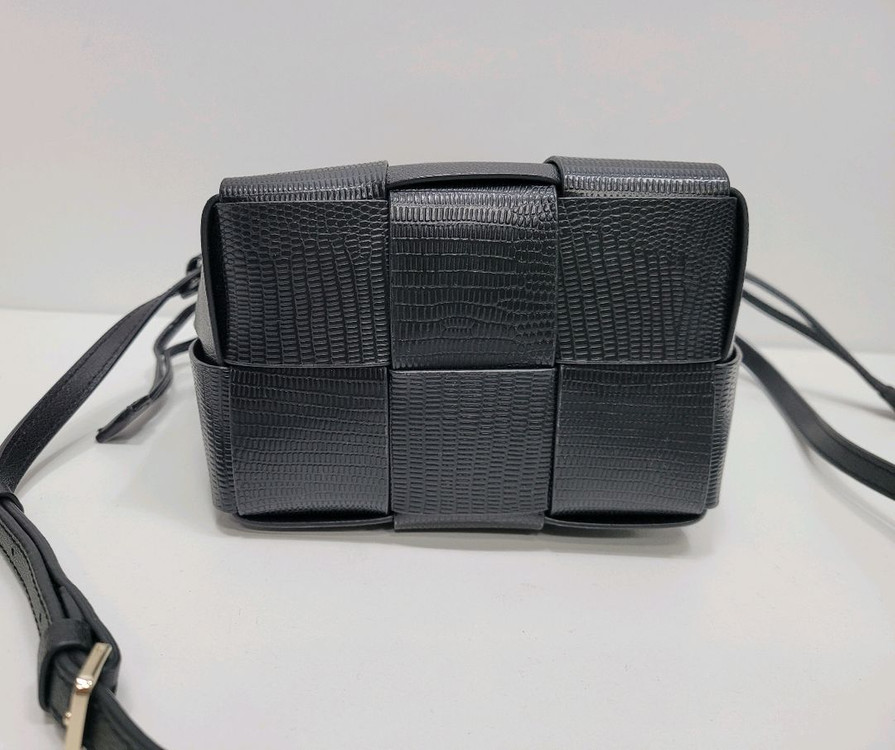 (새상품급) 사만사타바사 리자드 퍼즐 셔링백 크로스백 토트백 / 블랙--3