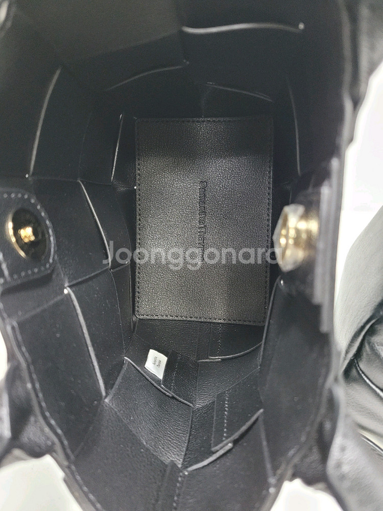 (새상품급) 사만사타바사 리자드 퍼즐 셔링백 크로스백 토트백 / 블랙--6