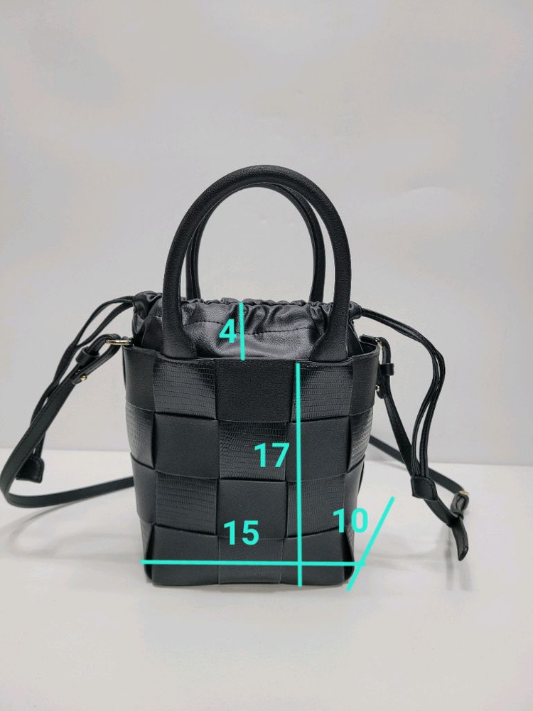 (새상품급) 사만사타바사 리자드 퍼즐 셔링백 크로스백 토트백 / 블랙--9