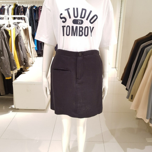스튜디오 톰보이 린넨 스커트 66정도