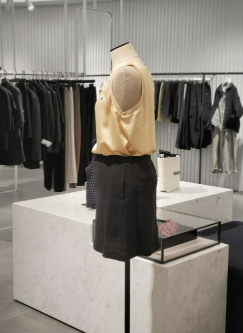 스튜디오 톰보이 린넨 스커트 66정도--1