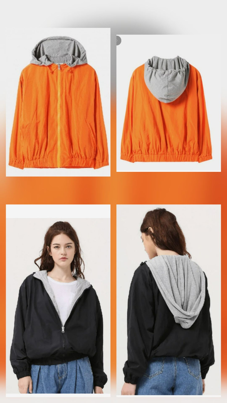 에스제이와이피 리버시블 점퍼 s 양면 SJYP--1