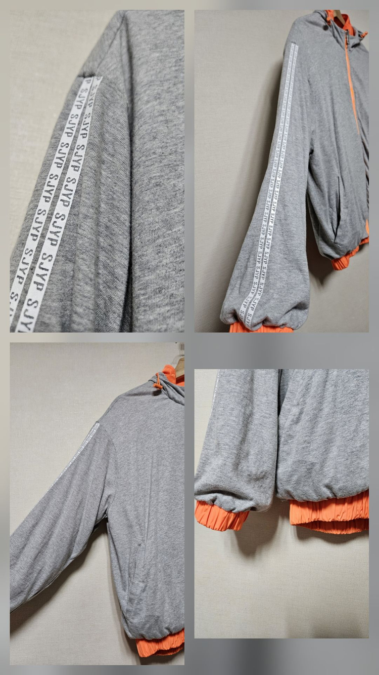 에스제이와이피 리버시블 점퍼 s 양면 SJYP--4