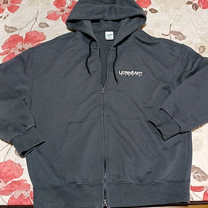 라이온하트 스튜디오 오버핏후드집업 XL 가슴64 기장73