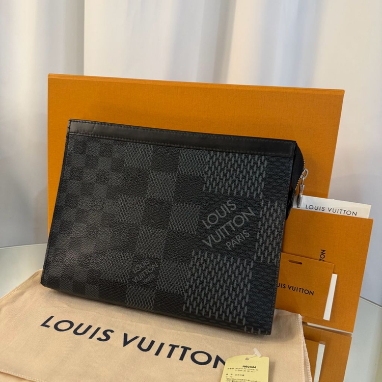 루이비통 다미에 그라파이트 보야주 클러치백 이미지