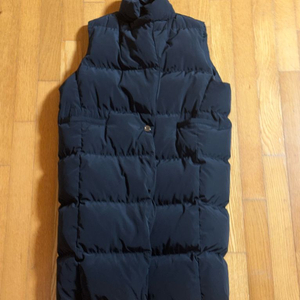 블루마틴(BLUEMARTIN) 롱 패딩 조끼 블랙