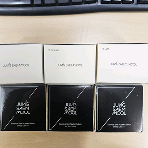 미개봉) 정샘물 스킨 누더 쿠션 본품+리필 / 페어라이트,라이트,페어