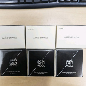 미개봉) 정샘물 스킨 누더 쿠션 본품+리필 / 페어라이트,라이트,페어