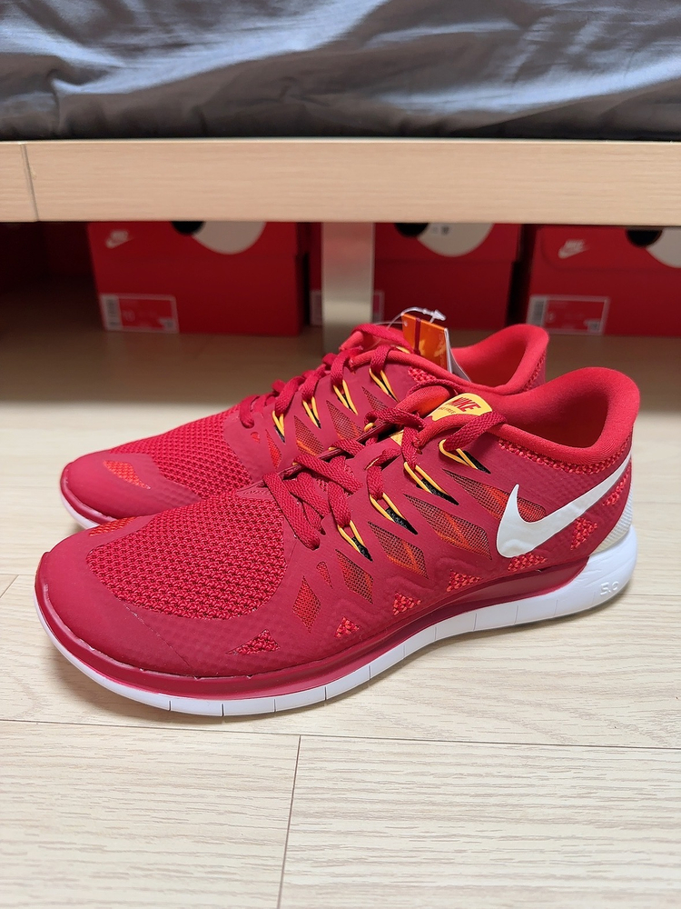 [280] 나이키 프리 5.0 레드--1